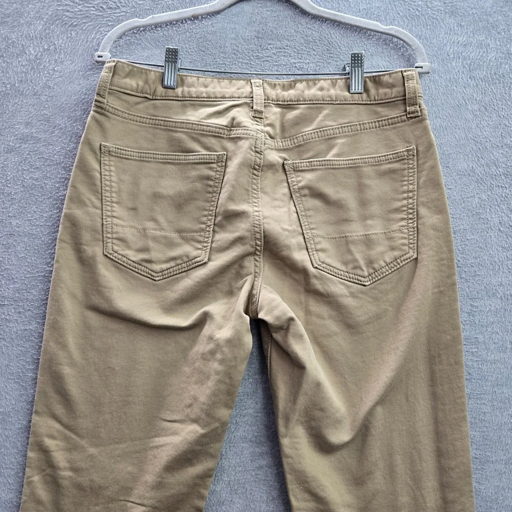 Banana Republic Men Jeans 30x32 Beige‎ Travel Denim Athletic Fit Pockets (30x29)